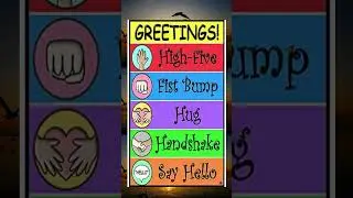 Classroom Greetings - Say Hello - Say Hai - Handshake Greetings #Short #youtubeshorts #shortsvideo