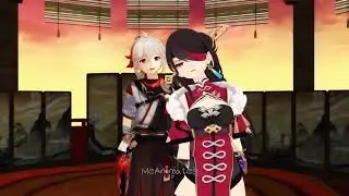 Simple Dimple Pop it! - Kazuha x Beidou MMD