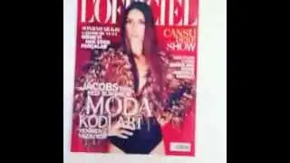 Джансу Дере для журнала L'Officiel