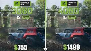 Which one is Better ?? RTX 3080 12GB vs RTX 4080 16GB | R9-7900X | 4K