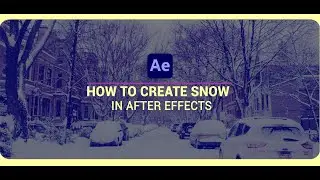 How to Create Snow in After Effects  