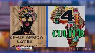 AFRICAN POP UP SHOPS PROMOTION VIDEO | BLACK HISTORY MONTH | introduction video.