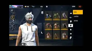 MOSTRANDO A CONTA DO MEU AMIGO! A CONTA MAIS GEMADO DO FREE FRE ?