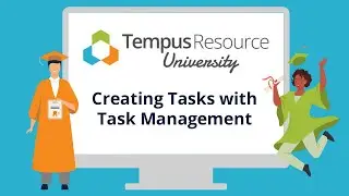 Creating Auto Defined Tasks with Task Management in Tempus Resource