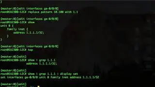 5 - My favorite Junos commands - replace, copy, & rename