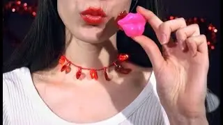 ASMR Whisper Ramble Eating Lollipop & Surprises 💗 Valentine's Day ♥ [RECOVERED VIDEO]