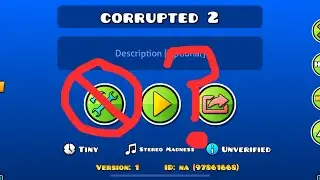 Can’t open editor? Geometry Dash 2.2 Quick fix for corrupted levels.