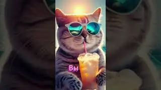 Мой кот каждый день с утра!