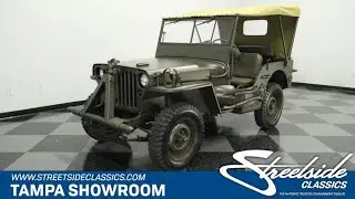 1943 Willys MB Military Jeep for sale | 3504-TPA
