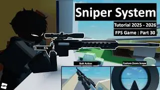 How to make a Sniper System in Roblox Studio | Tutorial