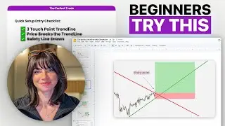 The Perfect Beginner TRENDLINE Trade (Step-by-Step)