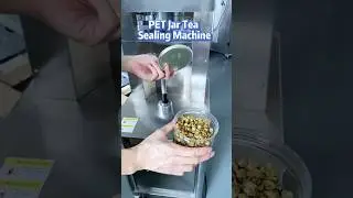PET Jar Tea Sealing Machine 