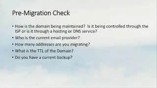 MVPDays - Migrating your domain to office 365
