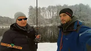 Обзор спиннинга Sportex Hydra Spirit. Учу новичка забрасывать. Катушка Kastking с Ali express.