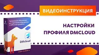 DataMobile 3: Настройки профиля DMcloud