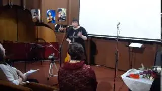 Ирина Таланова  рассказывает анекдот про студента