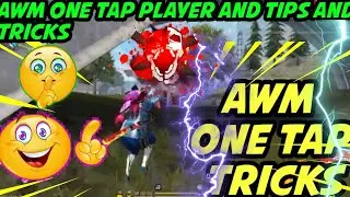 AWM ONE TAP TRICK FREE FIRE|Snipers one tap headshot | axe ff awm one tap headshot tutorial