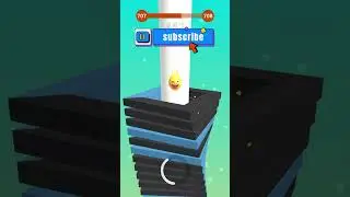 STACK BALL LVL.707 #viralvideo #stackball #fpy #stackattack #stackcolors #stackrider #stack