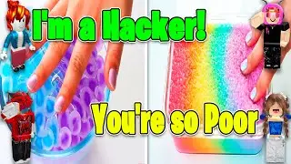 Text To Speech Roblox Slime 🌈  I Couldn't Make Friends Because I Didn't Buy Robux