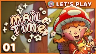 DELIVERING JOY ONE LETTER AT  A TIME | Mail Time Ep 01 | Kimchica Plays Indie Games - Livestream VOD
