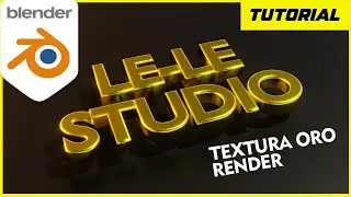 textura de oro (blender render) tutorial