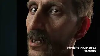 HD Anatomy character in Clone8 animated with Accuface 4K