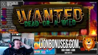 WANTED DEAD OR A WILD ★ INSANE LINEHIT ONE THE SIDE ★ VIHISLOTS TWITCH STREAM