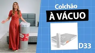 ESPUMA CERTIFICADA D33 - Colchão à Vácuo  - O queridinho do brasileiro!! BF Colchões