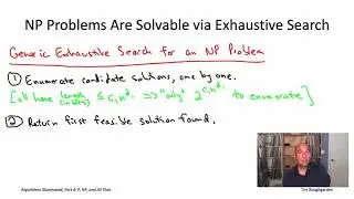 Algorithms for NP-Hard Problems (Section 23.3: NP: Problems with Easily Recognized Solutions)