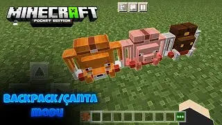 Minecraft Pe Çanta/Backpak Modu! 