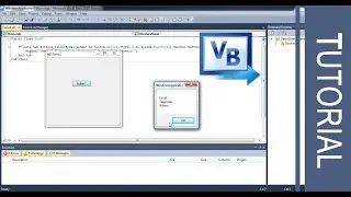 visual basic 2010 Window close massage – Tutorial გაკვეთილი