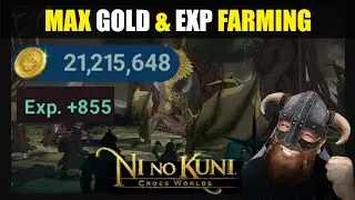 Ni No Kuni Cross World - Max Gold and Experience Farming Guide