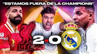 MADRIDISTA reaccionando AL LIVERPOOL 2-0 REAL MADRID (SOMOS UN MEME)