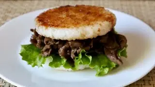 Rice Burger Recipe - Japanese Cooking 101