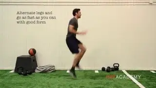 HIIT Exercises: How to do High Knees