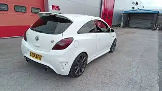 Corsa Vxr Nurburgring results of Calipers Nardo gray