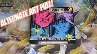 Pulling An Alternate Art!! Pokemon Evolving Skies ETB Opening