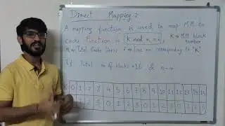 Lecture 7.1 : Cache Organization and mapping