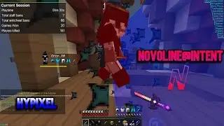 Novoline Client(Intent)Updated | Best Hypixel Client? Insane Bypass | Hypixel Hacking
