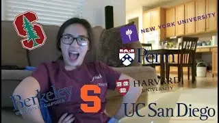College Decision Reaction 2018// GETTING REJECTED FROM ALMOST EVERY SCHOOL?!?!
