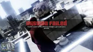 GTA V - Franklin couldn't tell the difference between a gas bomb and a grenade