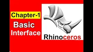Rhinoceros software Basic Interface || Rhino Tutorials for beginners