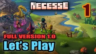 Necesse (Version 1.0) - Awesome Open World Survival Crafting Colony Sim - Full Gameplay