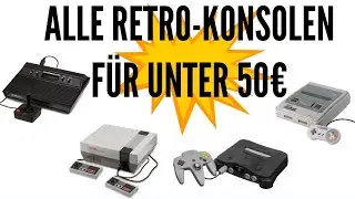 ALLE RETRO KONSOLEN unter 50€ selbst bauen - NES/SNES/N64/ATARI usw..