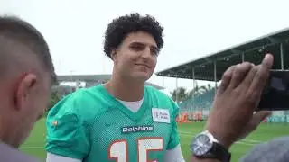 Linebacker Jaelan Phillips meets with the media | Miami Dolphins