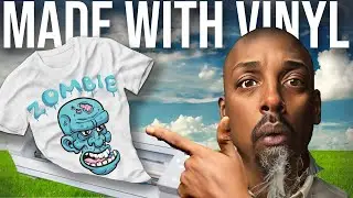 Make Your Vinyl Cut T-shirt looks Just Like Screen Printing