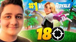 A PRIMEIRA VITÓRIA COM 18 KILLS NA NOVA SEASON! *ARENA | FORTNITE