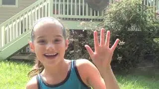Annie LeBlanc! Alphabet Gymnastics Annie the Gymnast Acroanna