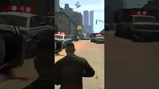 Эпичная перестрелка с копами🔥 #играювгта4веселюсьвгта4 #classicscorpion #гта4gta4  #shorts #GTAIV