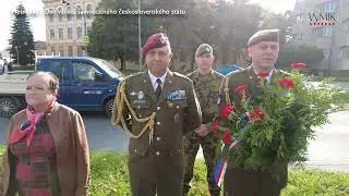 Pietní akt u sochy TGM